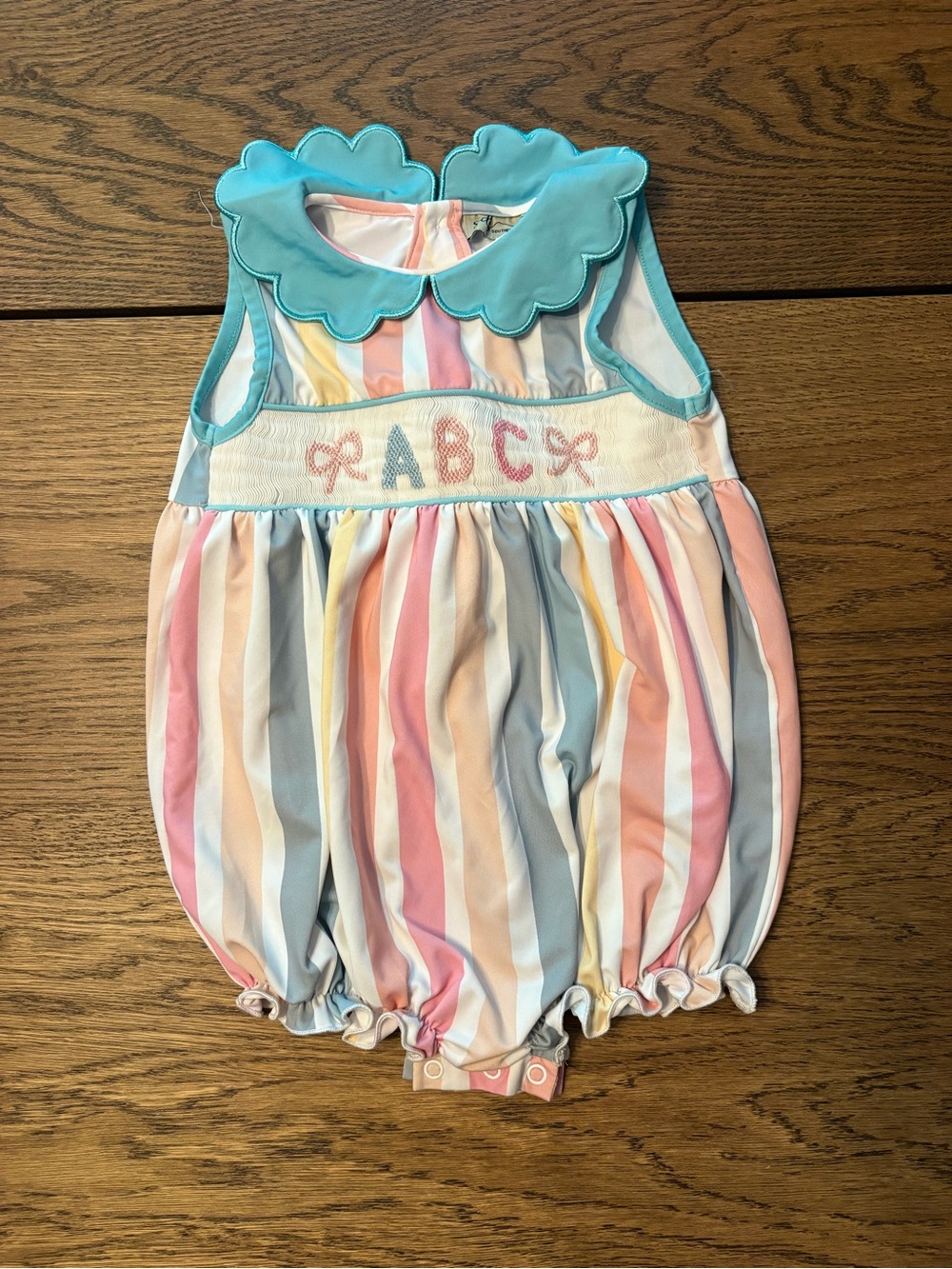 Southern Darlin Smocks Bubble Romper